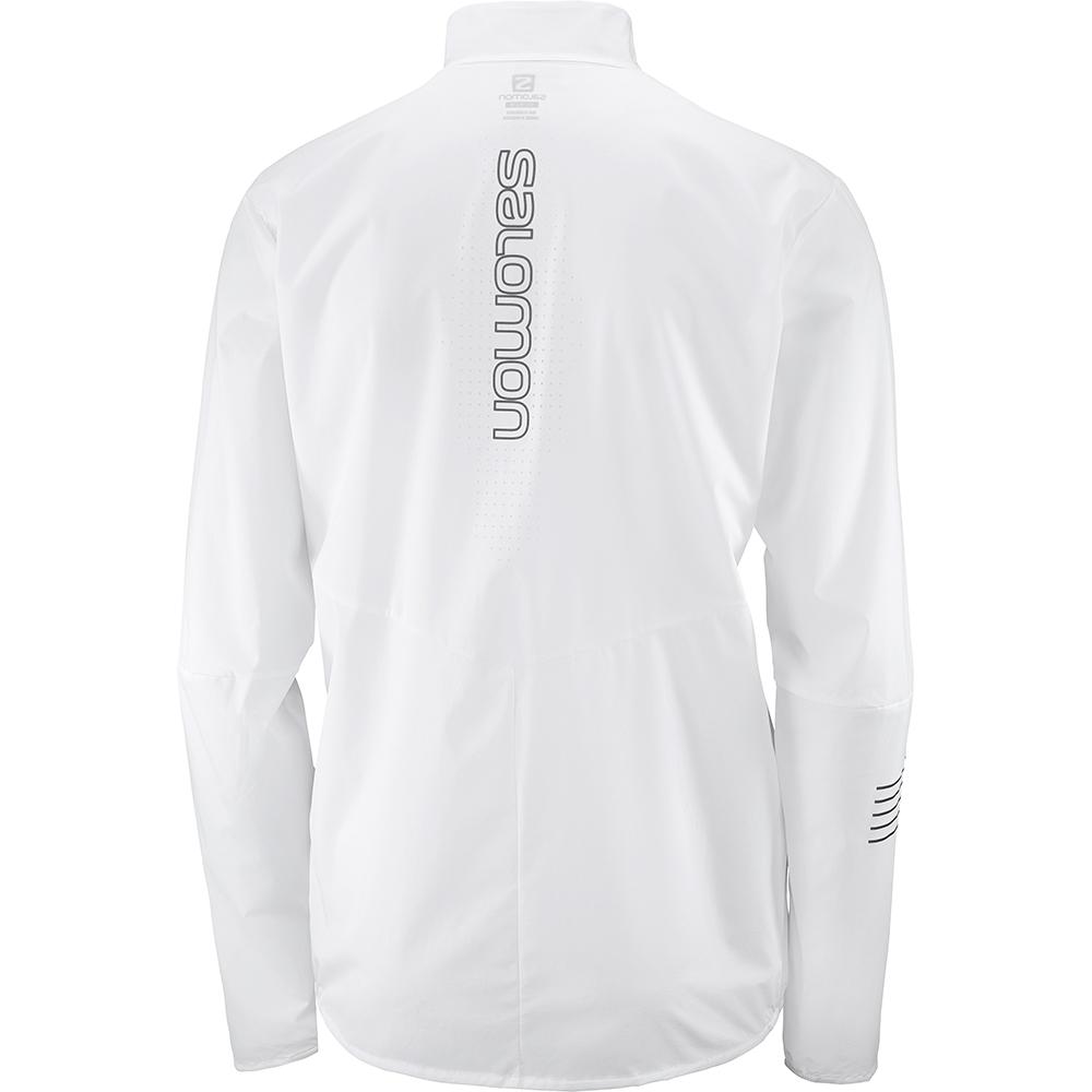 Women's Salomon SENSE W Jackets White | PYCKVX-904