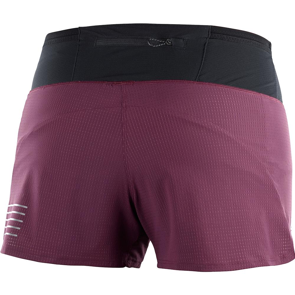 Women's Salomon SENSE W Shorts Purple | VYOMFR-367