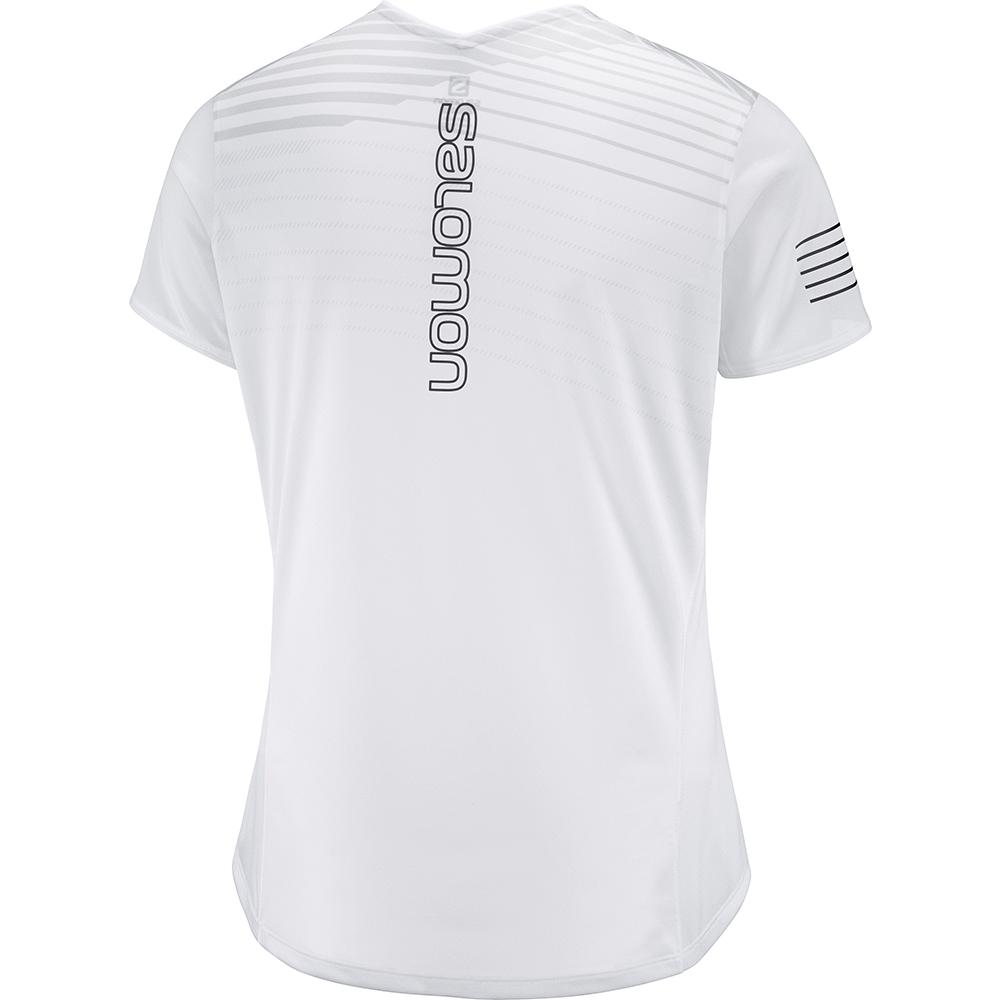 Women's Salomon SENSE W T Shirts White | DEUGMK-254