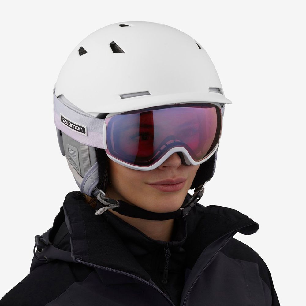Women's Salomon SIGHT Helmets White | AGRWJL-156