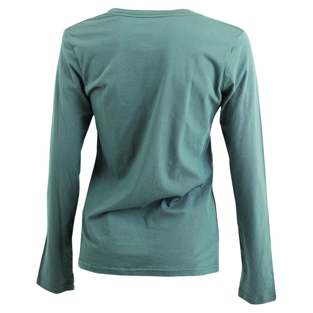 Women's Salomon SMOOTH LS W Long Sleeve T Shirts Green | RFUBIW-324