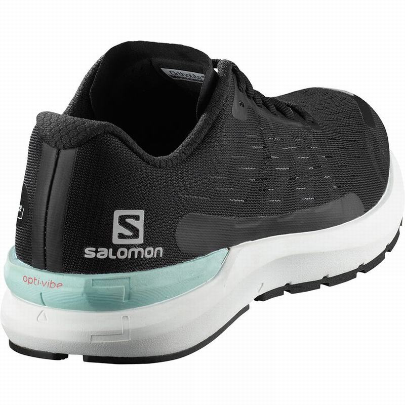 Women's Salomon SONIC 3 BALANCE W Running Shoes Black / White | DHFJIY-938