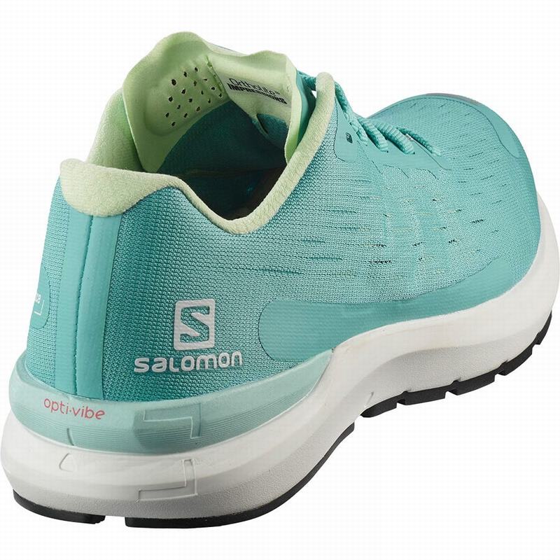 Women's Salomon SONIC 3 BALANCE W Running Shoes Turquoise / White | TSVMZP-963