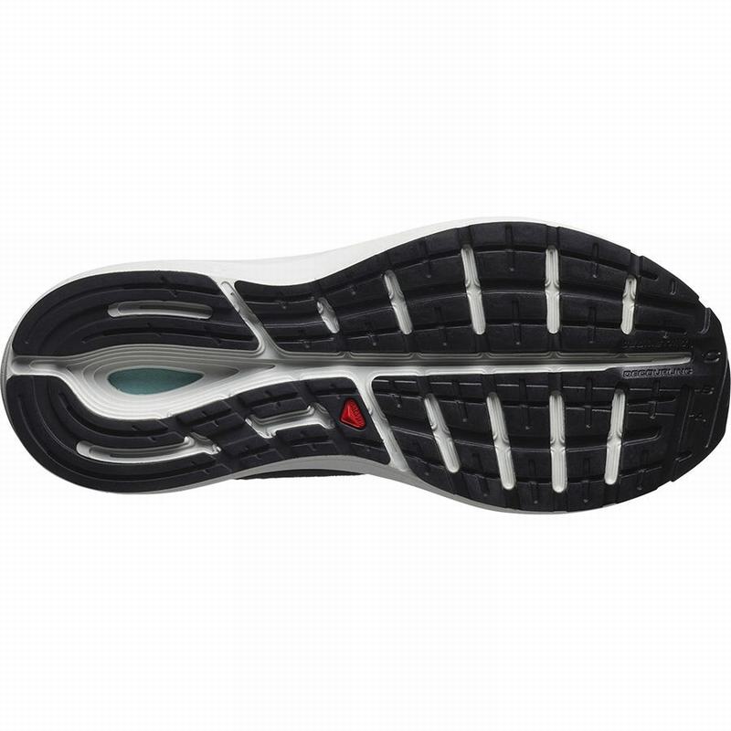 Women's Salomon SONIC 3 CONFIDENCE W Running Shoes Black / White | QJSLWX-514
