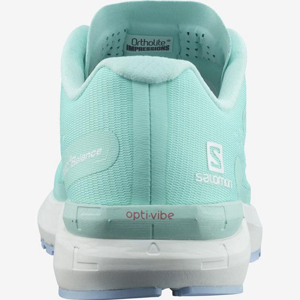 Women's Salomon SONIC 4 BALANCE Road Running Shoes Turquoise | NZGSOX-413
