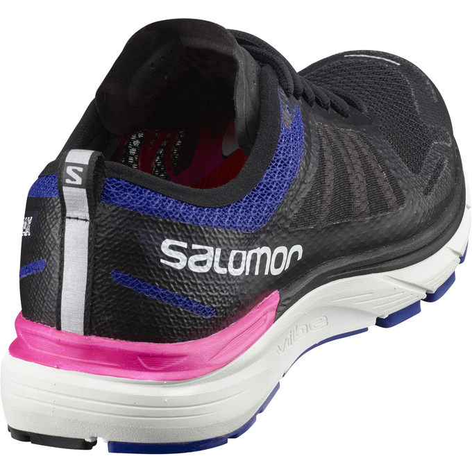 Women's Salomon SONIC RA MAX W Running Shoes Red / Black | OLVRNS-975