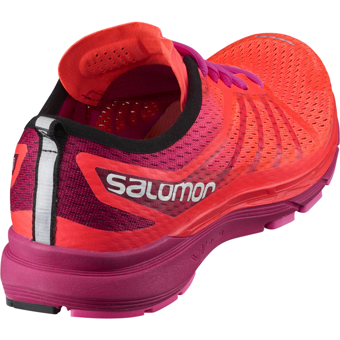 Women's Salomon SONIC RA PRO W Running Shoes Orange | FVPACN-134