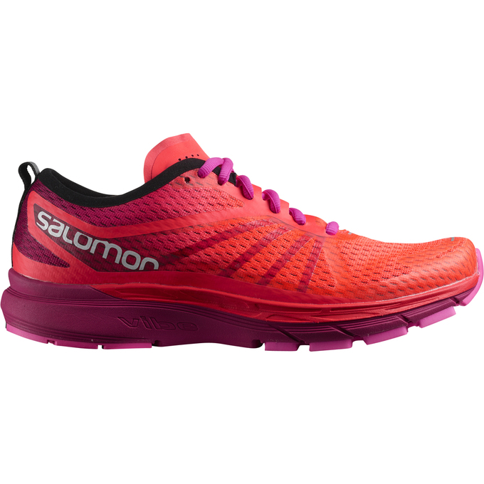 Women's Salomon SONIC RA PRO W Running Shoes Orange | FVPACN-134