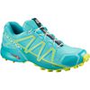 Women's Salomon SPEEDCROSS 4 GTX S/RACE LTD Trail Running Shoes Navy | 8694HLJQI