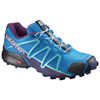 Women's Salomon SPEEDCROSS 4 GTX S/RACE LTD Trail Running Shoes Navy | 8694HLJQI