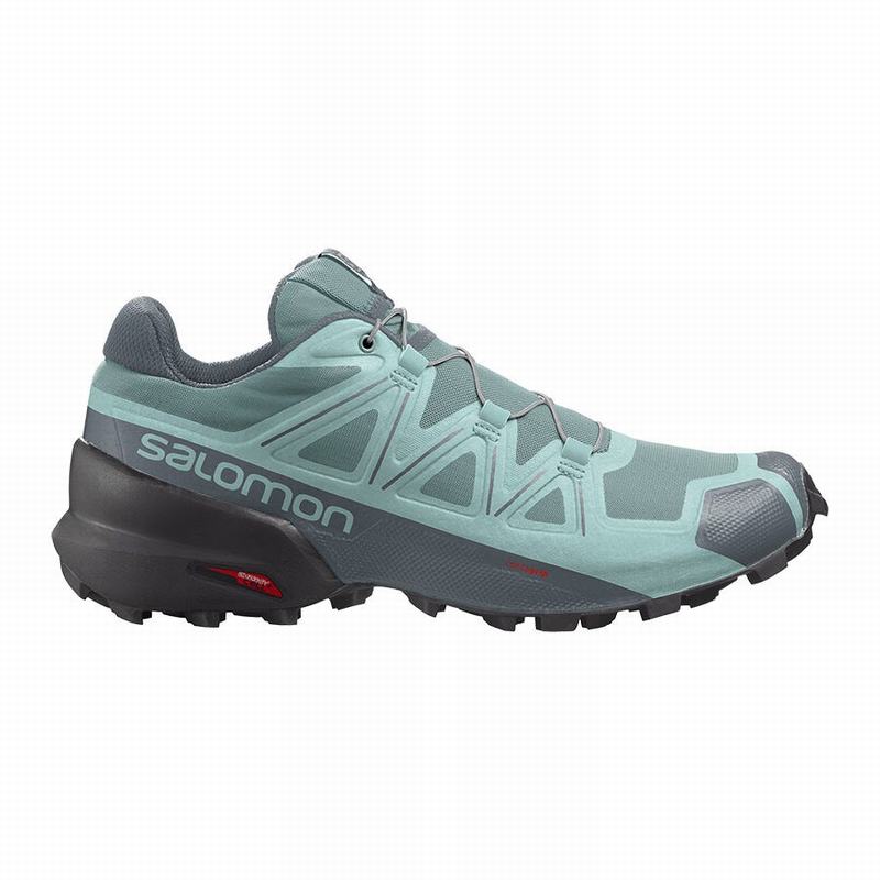 Women\'s Salomon SPEEDCROSS 5 Trail Running Shoes Turquoise | 4527YDKVF