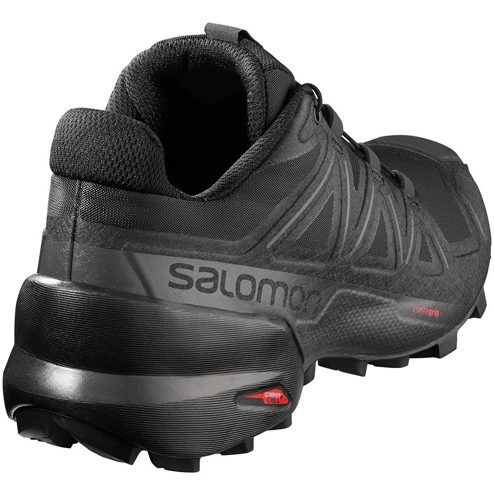 Women's Salomon SPEEDCROSS 5 W Trail Running Shoes Black | 0952OKIAD