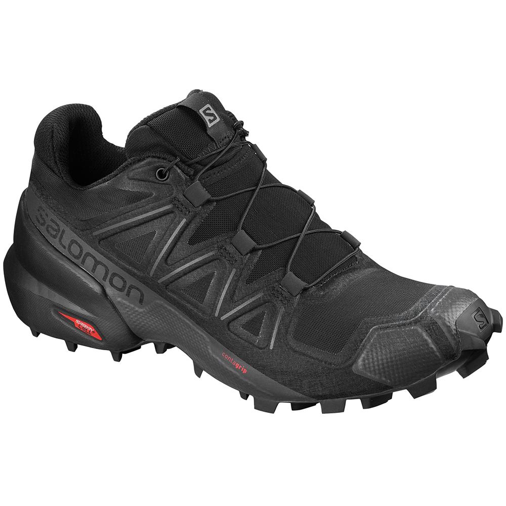 Women's Salomon SPEEDCROSS 5 W Trail Running Shoes Black | 0952OKIAD