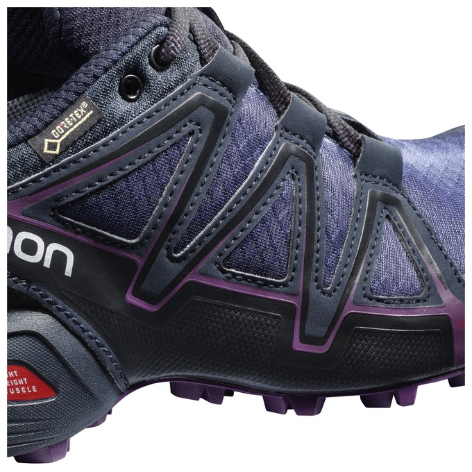 Women's Salomon SPEEDCROSS VARIO 2 GTX W Trail Running Shoes Deep Red | 1256TFVIE