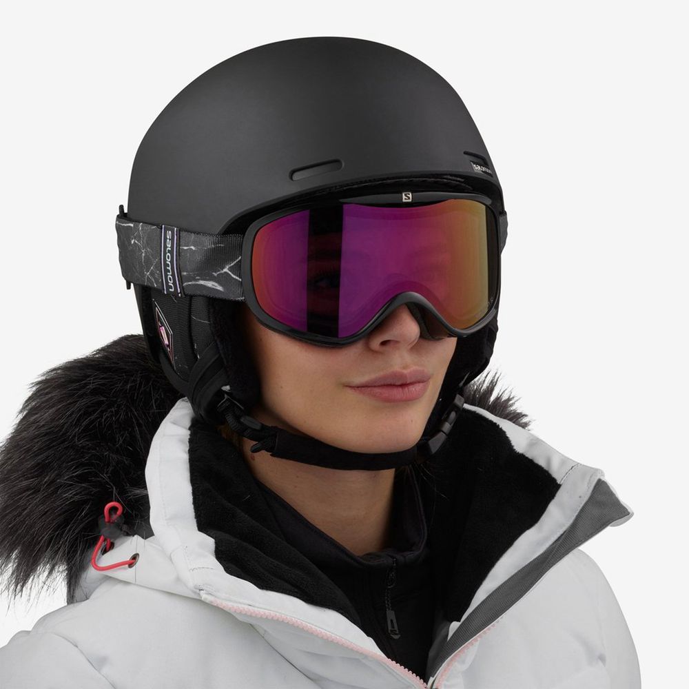 Women's Salomon SPELL+ Helmets Navy | RMKTOG-397