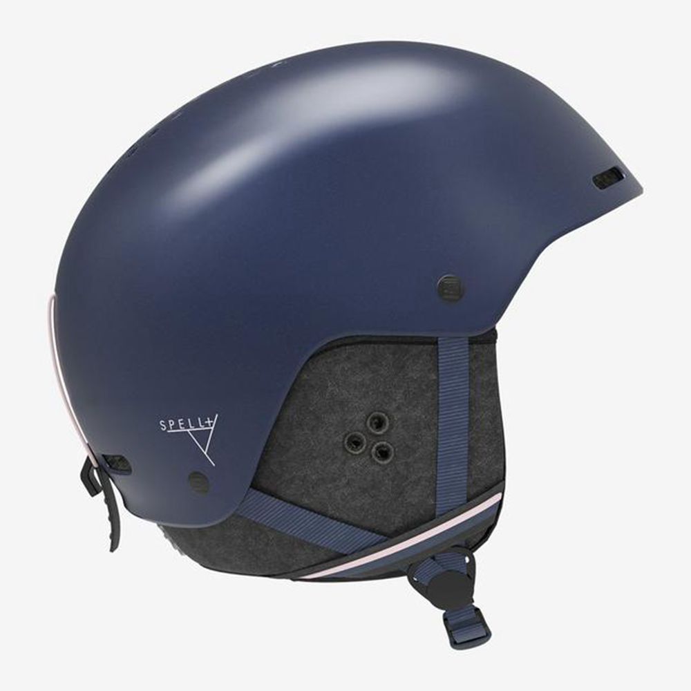 Women's Salomon SPELL+ Helmets Navy | RMKTOG-397