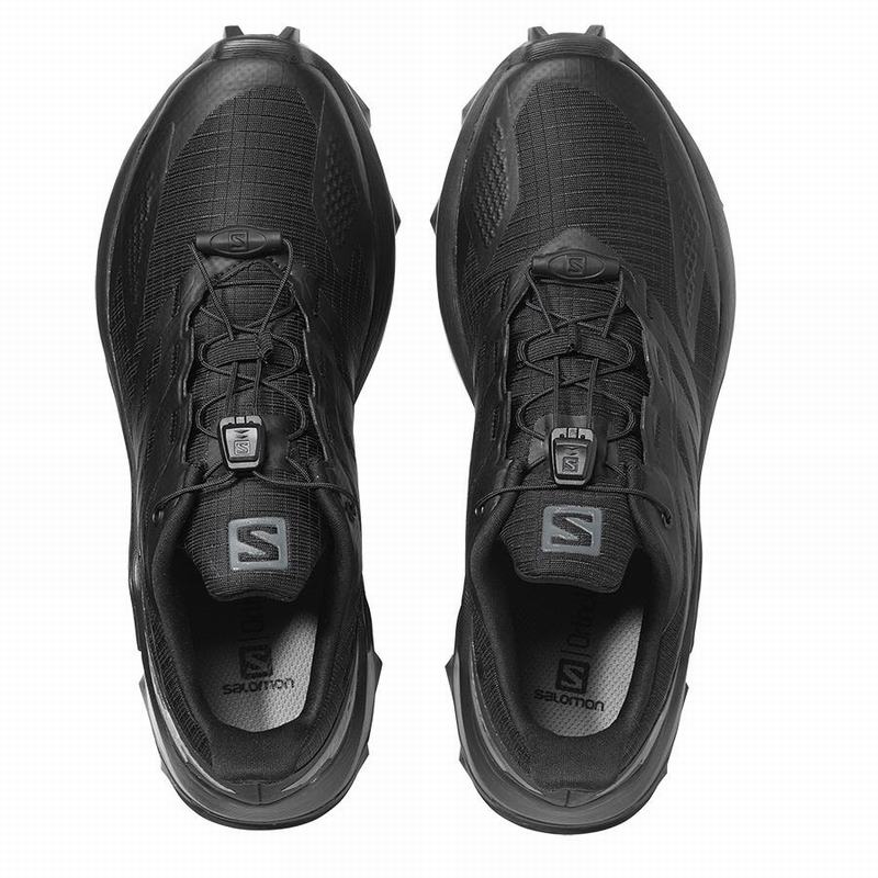 Women's Salomon SUPERCROSS BLAST W Trail Running Shoes Black | 5407SXIED