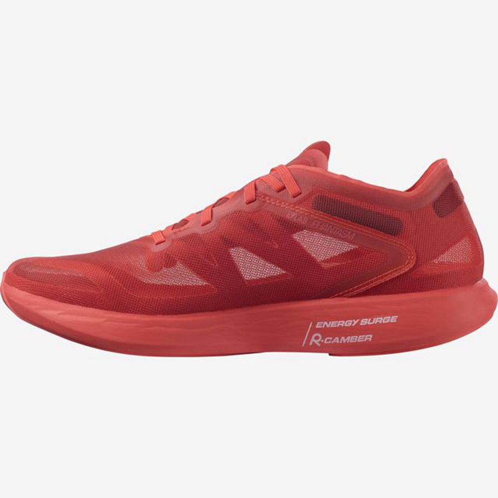 Women's Salomon S/LAB PHANTASM Road Running Shoes Red | RHJQZM-826