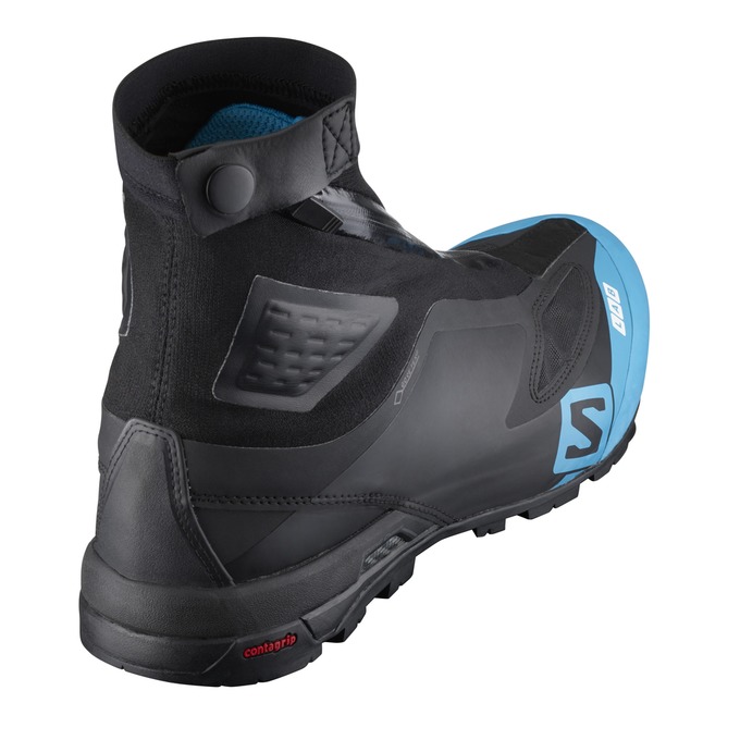 Women's Salomon S/LAB X ALP CARBON 2 GTX Hiking Boots Black / Blue | NBMTZG-250