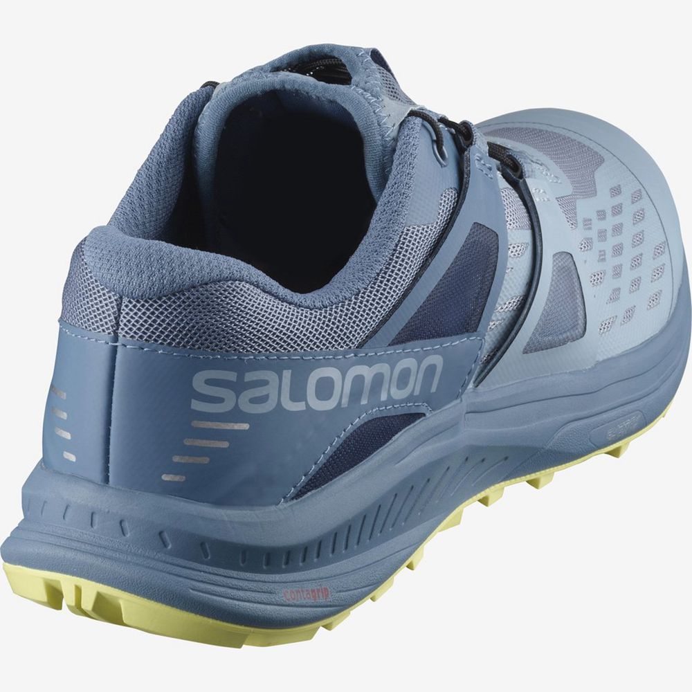 Women's Salomon ULTRA PRO Trail Running Shoes Blue | 4603TRDGC