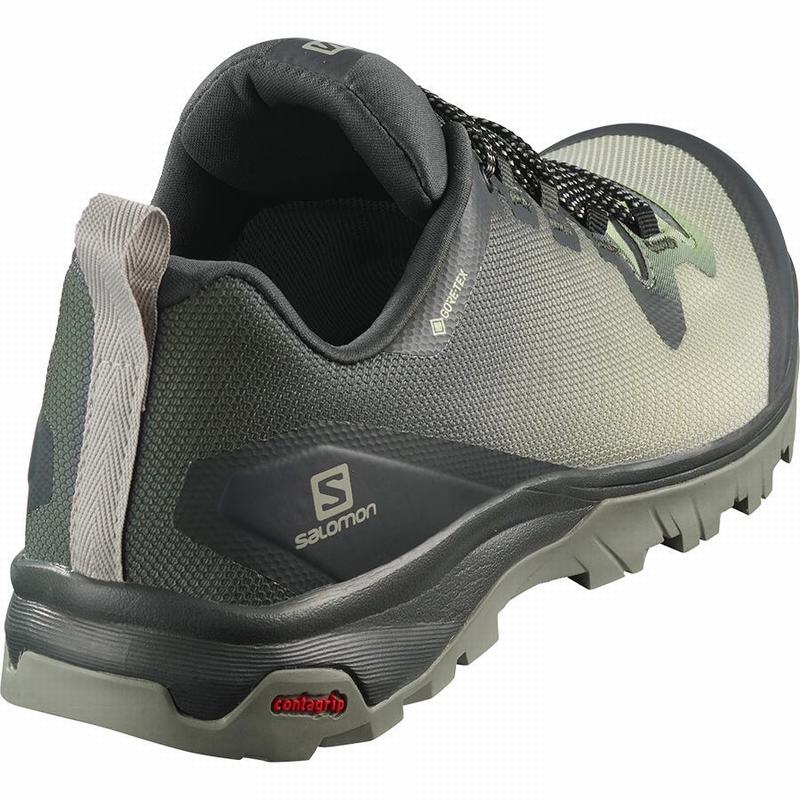 Women's Salomon VAYA GORE-TEX Hiking Shoes Grey | RQFHAE-875