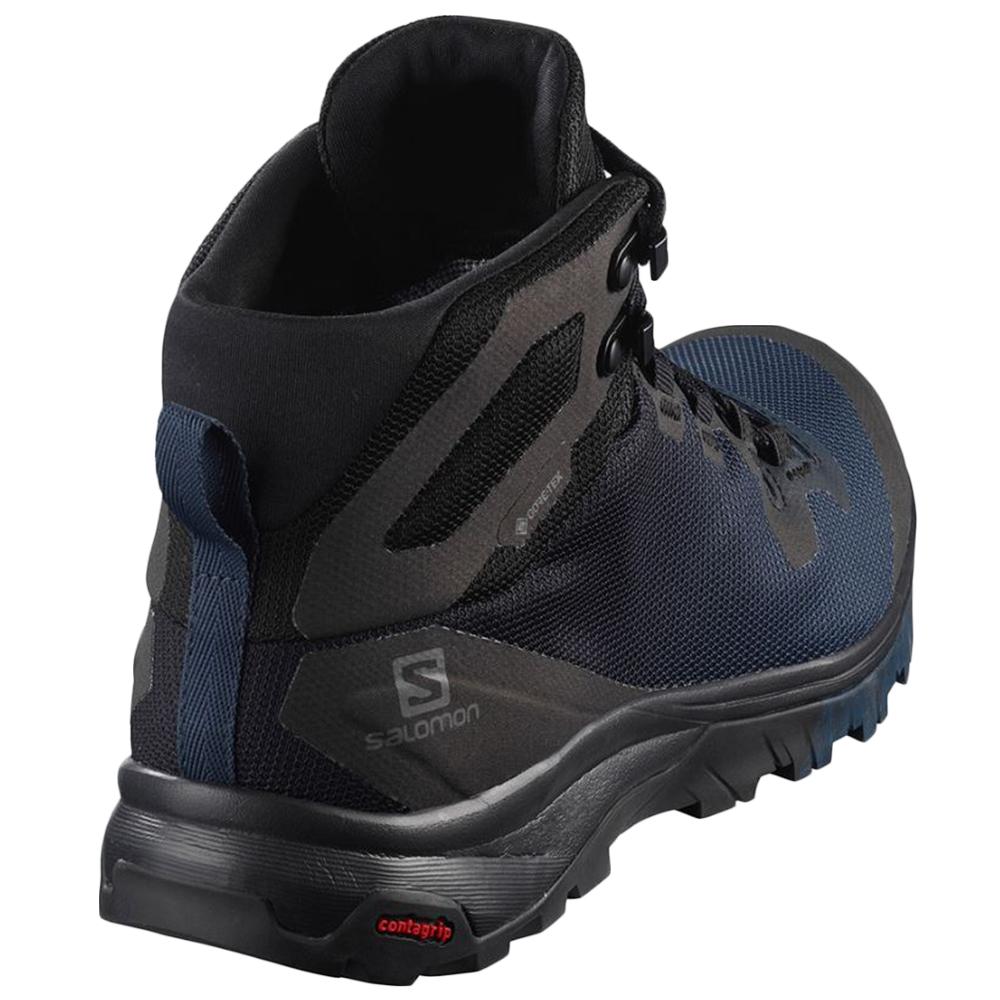 Women's Salomon VAYA MID GORE-TEX Hiking Boots Black | CAKGDH-190