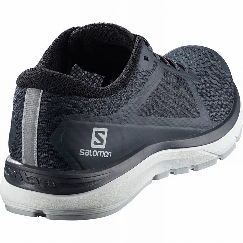 Women's Salomon VECTUR Running Shoes Grey / White | RNSKHQ-498