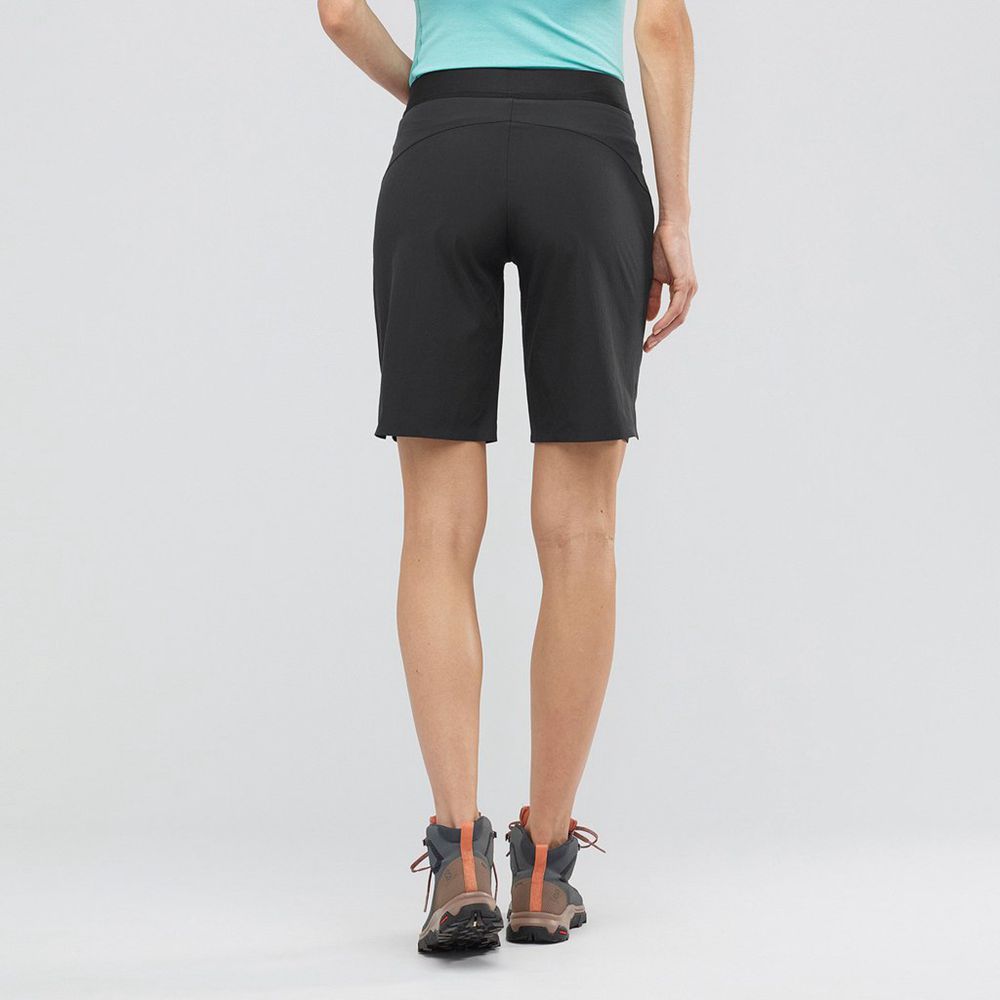 Women's Salomon WAYFARER PULL ON Shorts Black | KXFYUN-170