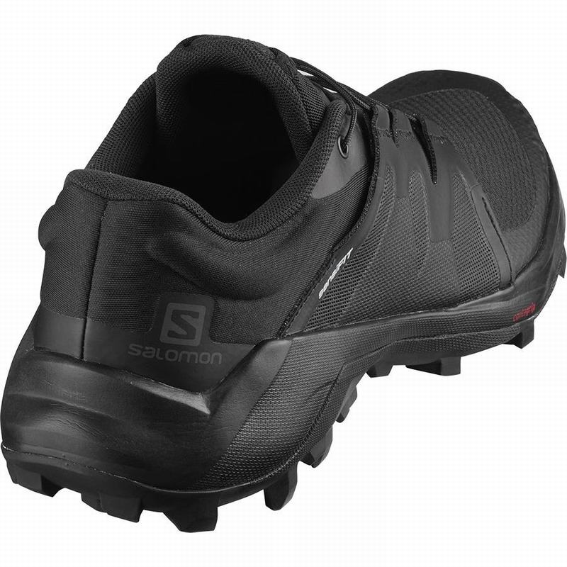 Women's Salomon WILDCROSS W Trail Running Shoes Black | 1825AIMYZ