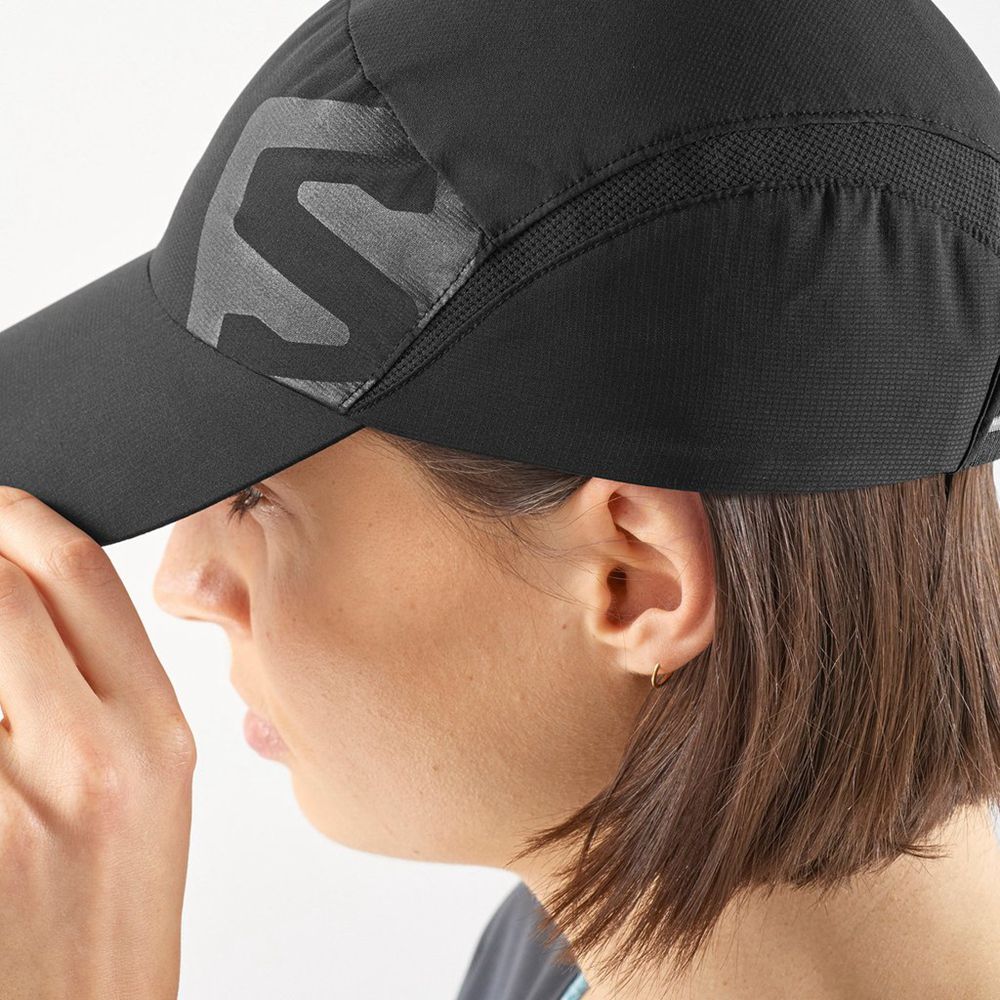 Women's Salomon XA Caps Black | BLOIYZ-649