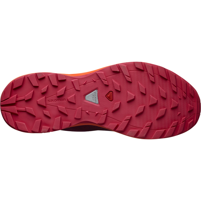 Women's Salomon XA ELEVATE GTX W Trail Running Shoes Dark Red / Orange | 8364FNOKJ