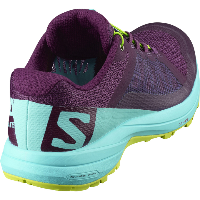 Women's Salomon XA ELEVATE W Trail Running Shoes Deep Purple / Blue | 6710BSHZM