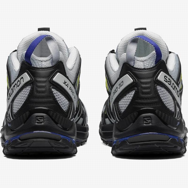 Women's Salomon XA PRO 3D Trail Running Shoes Blue / Black | 0987MHDSP