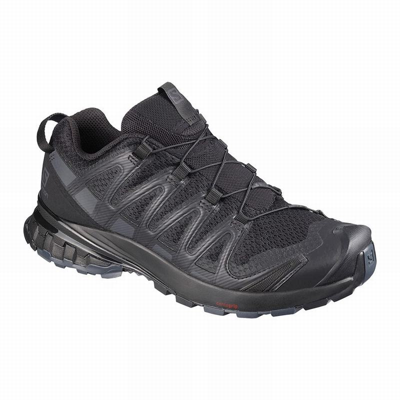 Women\'s Salomon XA PRO 3D V8 Trail Running Shoes Black | 7921HONFI