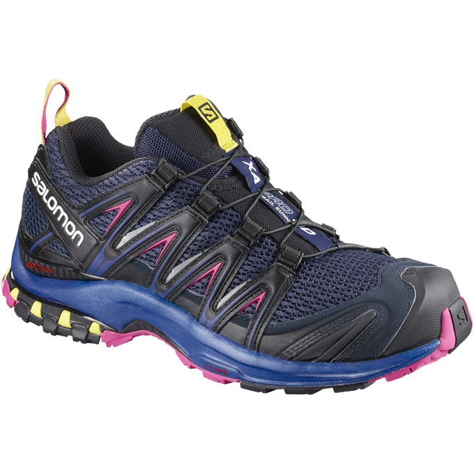 Women\'s Salomon XA PRO 3D W Trail Running Shoes Black | 3896EZIFJ