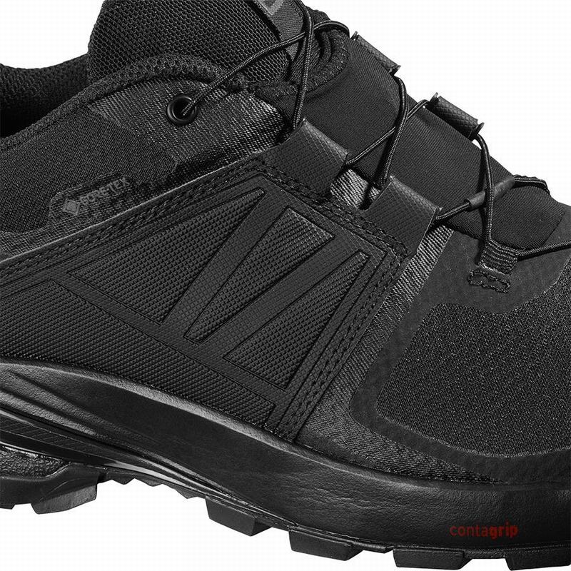 Women's Salomon XA WILD GORE-TEX Trail Running Shoes Black | 8096FQNRW