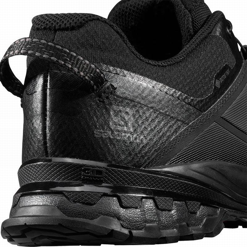 Women's Salomon XA WILD GORE-TEX Trail Running Shoes Black | 8096FQNRW