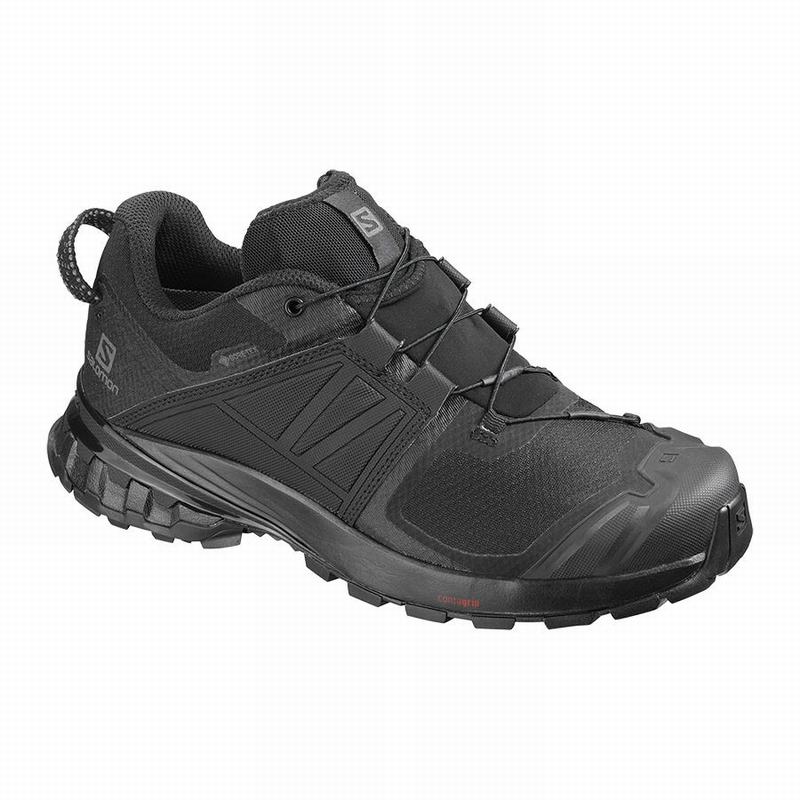 Women\'s Salomon XA WILD GORE-TEX Trail Running Shoes Black | 8096FQNRW