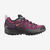 Women's Salomon X CREST GORE-TEX Hiking Shoes Purple | HTBKFL-340