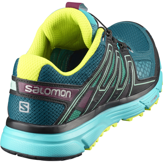 Women's Salomon X-MISSION 3 W Trail Running Shoes Turquoise | 1248ZMTSJ