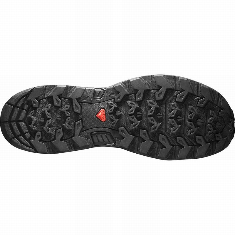 Women's Salomon X ULTRA 3 GORE-TEX Hiking Shoes Black / Red | FXLIQS-092