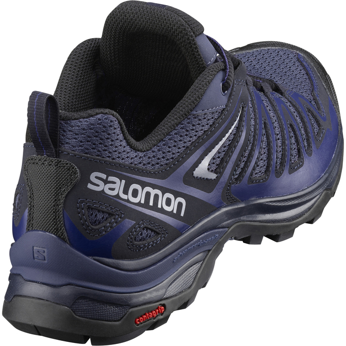 Women's Salomon X ULTRA 3 PRIME W Hiking Shoes Light Turquoise / Black | HWQUSY-371