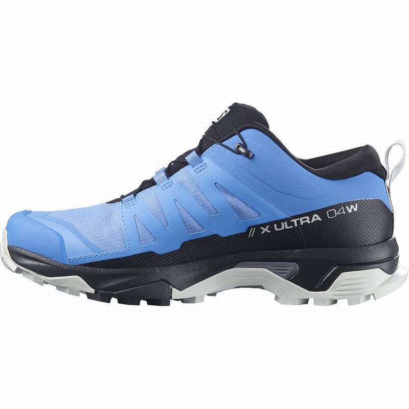 Women's Salomon X ULTRA 4 GORE-TEX Hiking Shoes Blue / Black | PLRXCW-281