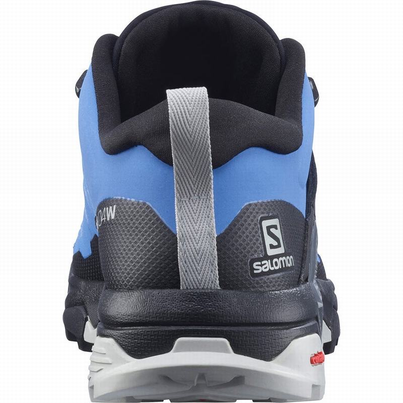 Women's Salomon X ULTRA 4 GORE-TEX Hiking Shoes Blue / Black | PLRXCW-281