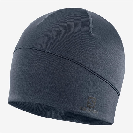 Men's Salomon ACTIVE Headwear Grey | PWSNOF-051