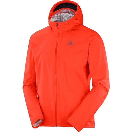 Men's Salomon BONATTI WP JKT M Jackets Orangered | QVCNIO-894