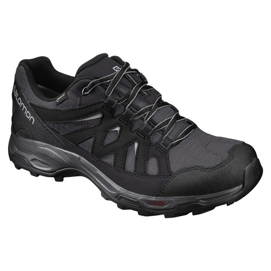 Men's Salomon EFFECT GTX Hiking Shoes Black | RUHFXA-908