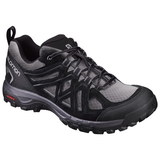 Men's Salomon EVASION 2 AERO Hiking Shoes Grey / Black | HPLYKW-352