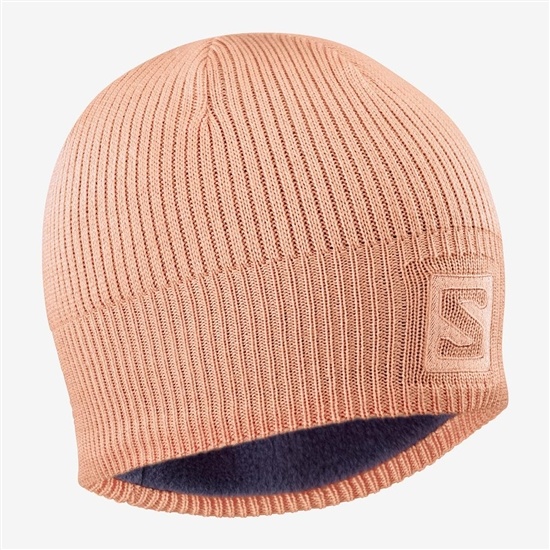 Men's Salomon LOGO Hats Pink | VXRLMG-502