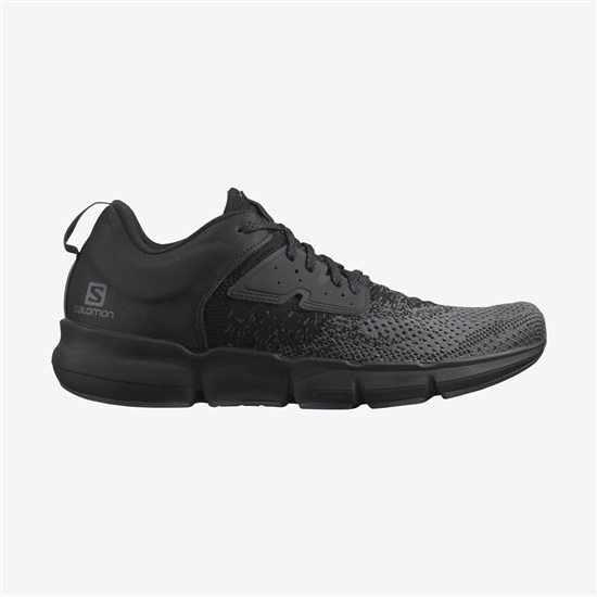 Men's Salomon PREDICT SOC Running Shoes Black | PZNJKB-341